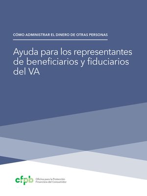 cover image of Ayuda para los representantes de beneficarios y fiduciaries del VA